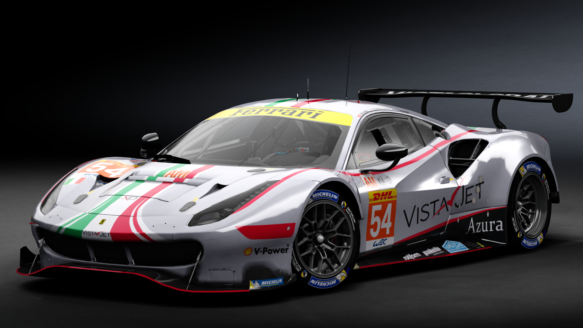 2018 Ferrari 488 GTE Evo [Michelotto], skin 2022 #54 AF Corse WEC