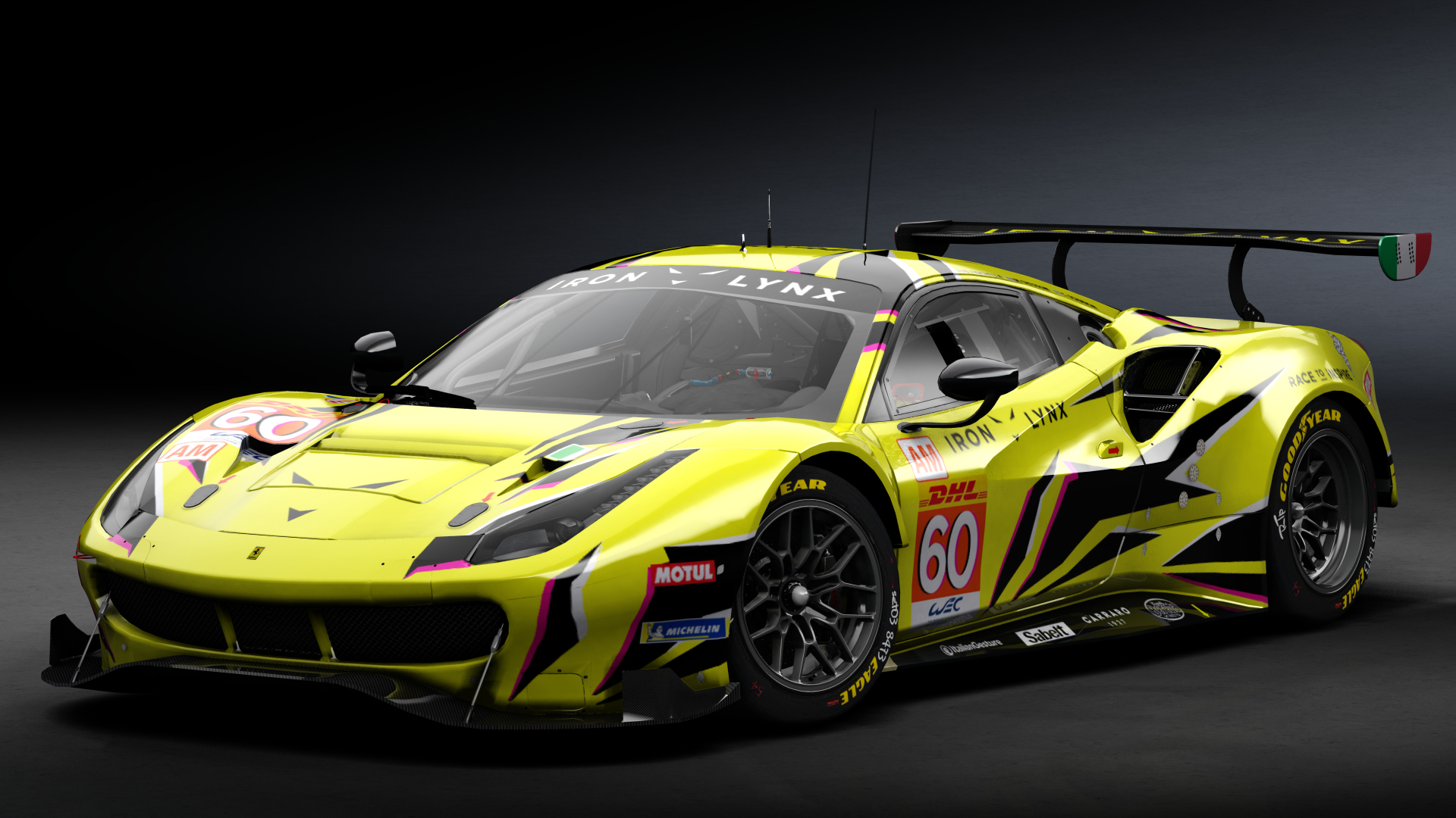 2018 Ferrari 488 GTE Evo [Michelotto], skin 2022 #60 Iron Lynx WEC