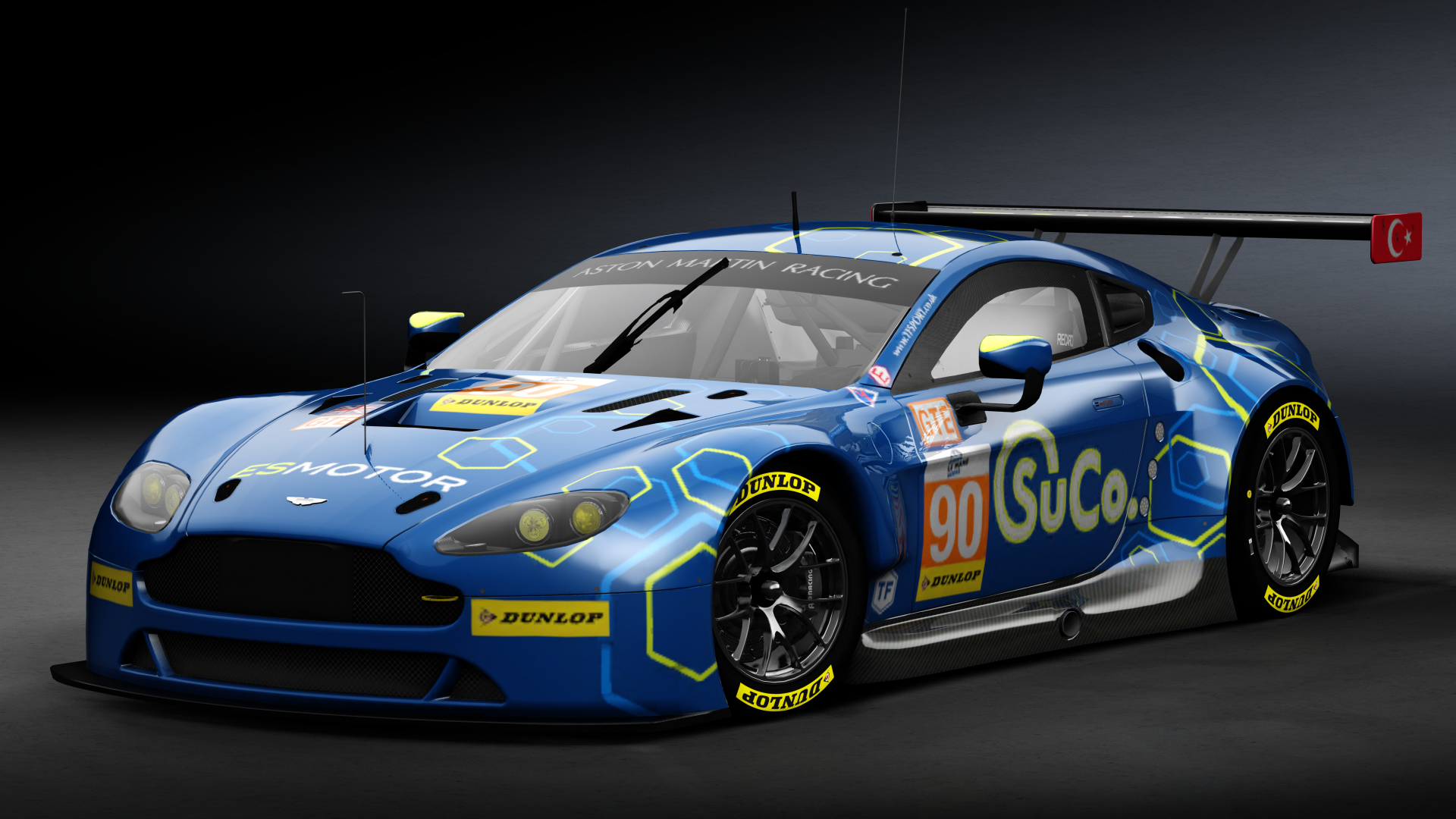 2017 Aston Martin V8 Vantage GTE, skin 90_CU_AM