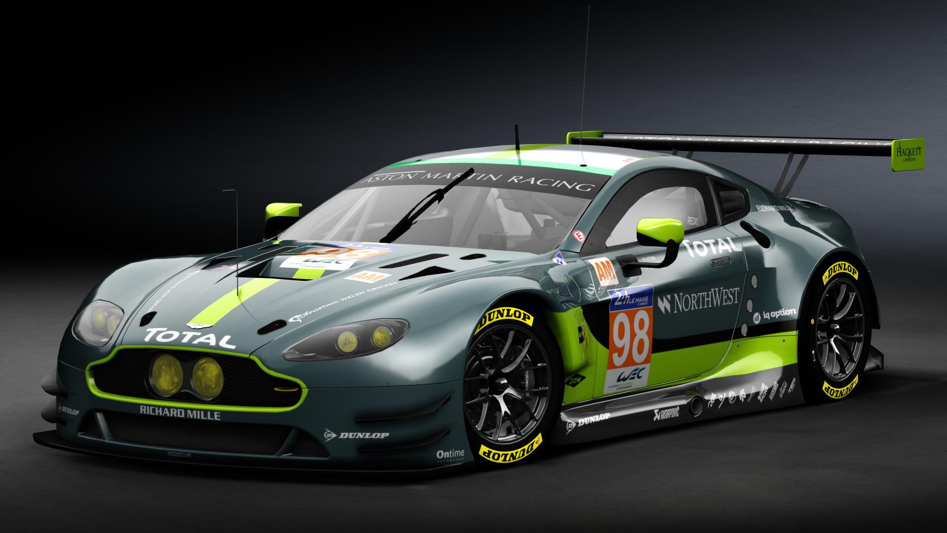 2017 Aston Martin V8 Vantage GTE, skin 98_AMR_2017