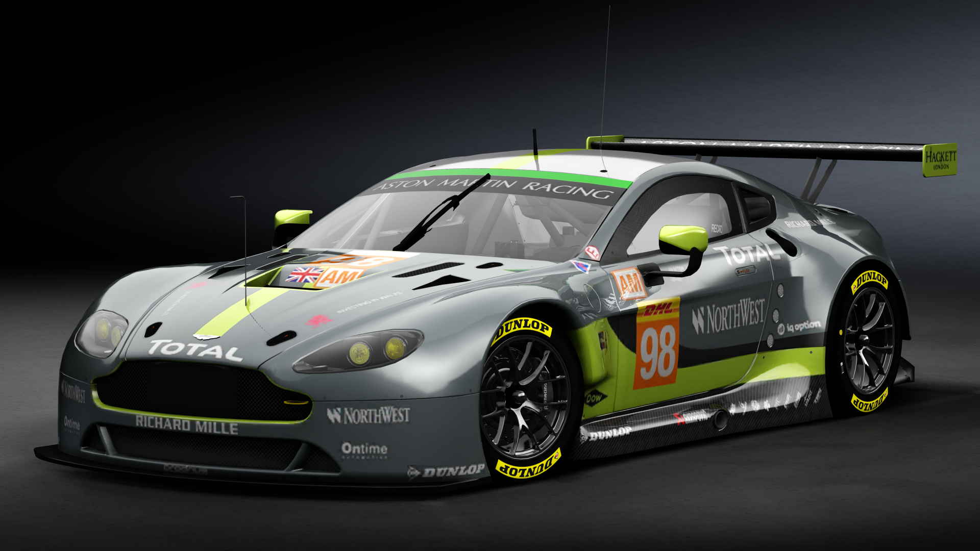 2017 Aston Martin V8 Vantage GTE, skin 98_AMR_AM
