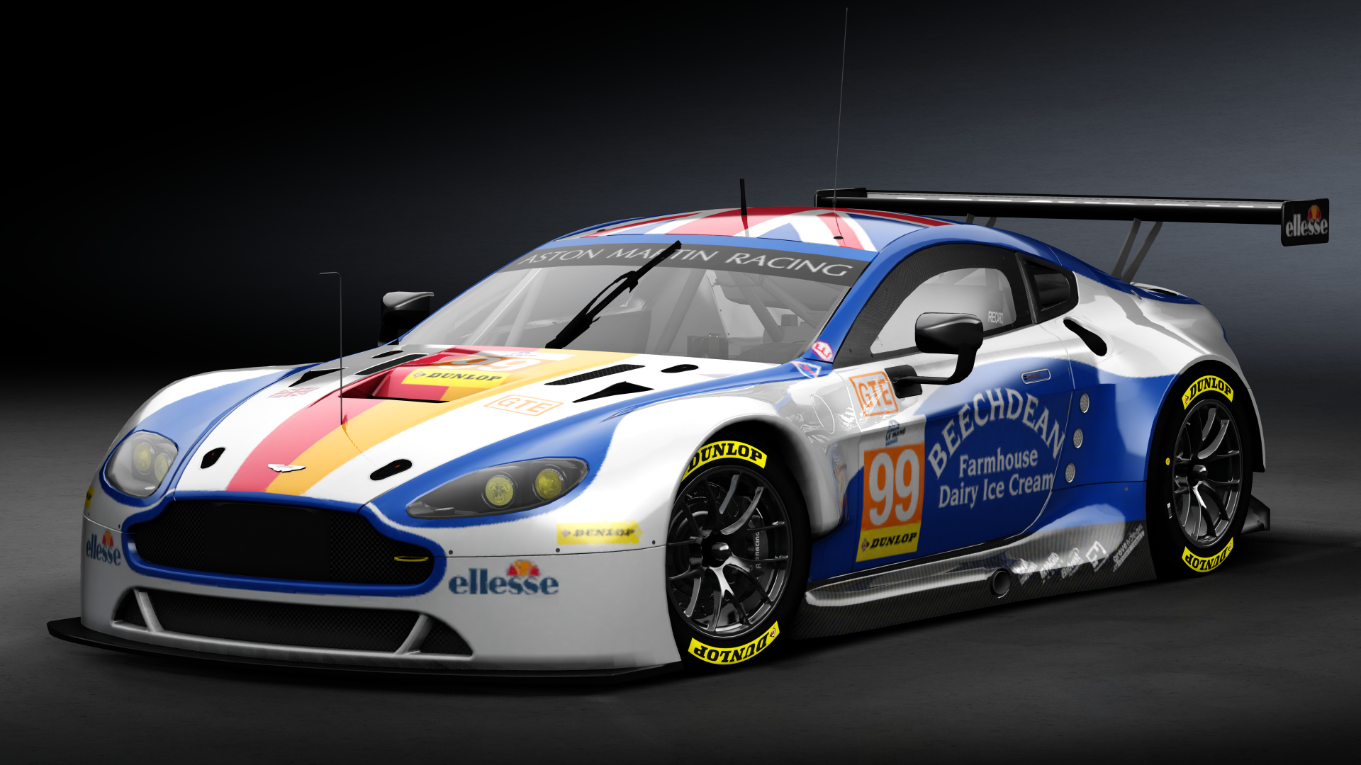 2017 Aston Martin V8 Vantage GTE, skin 99_BEECH_AM
