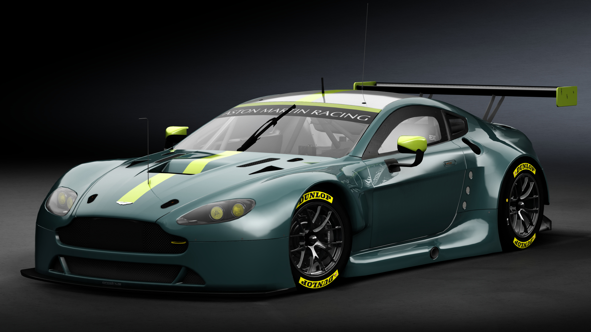 2017 Aston Martin V8 Vantage GTE, skin ShowCar