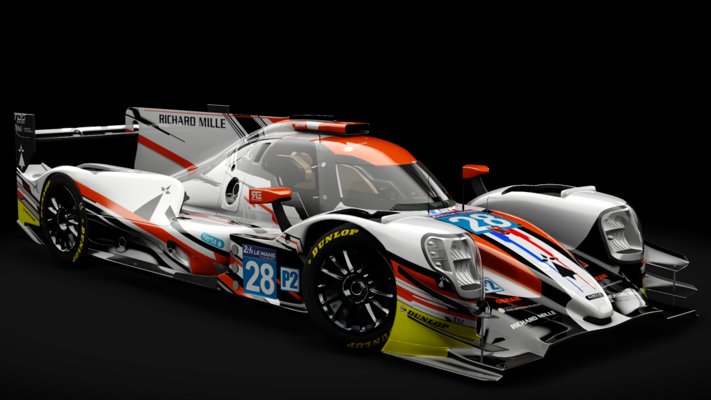 2016 Oreca 07 LMP2, skin 2017 #28 TDS-Racing LM24