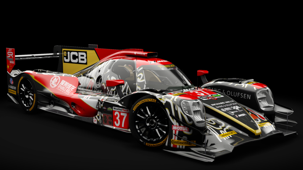 2016 Oreca 07 LMP2, skin 2018 #37 Jackie Chan Racing IMSA