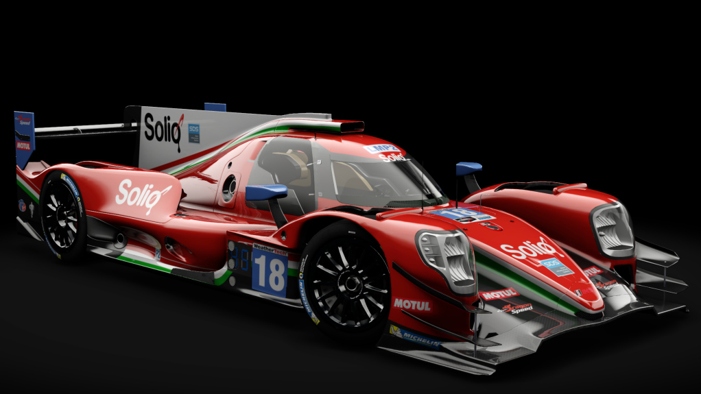 2016 Oreca 07 LMP2, skin 2019 #18 DragonSpeed USA IMSA