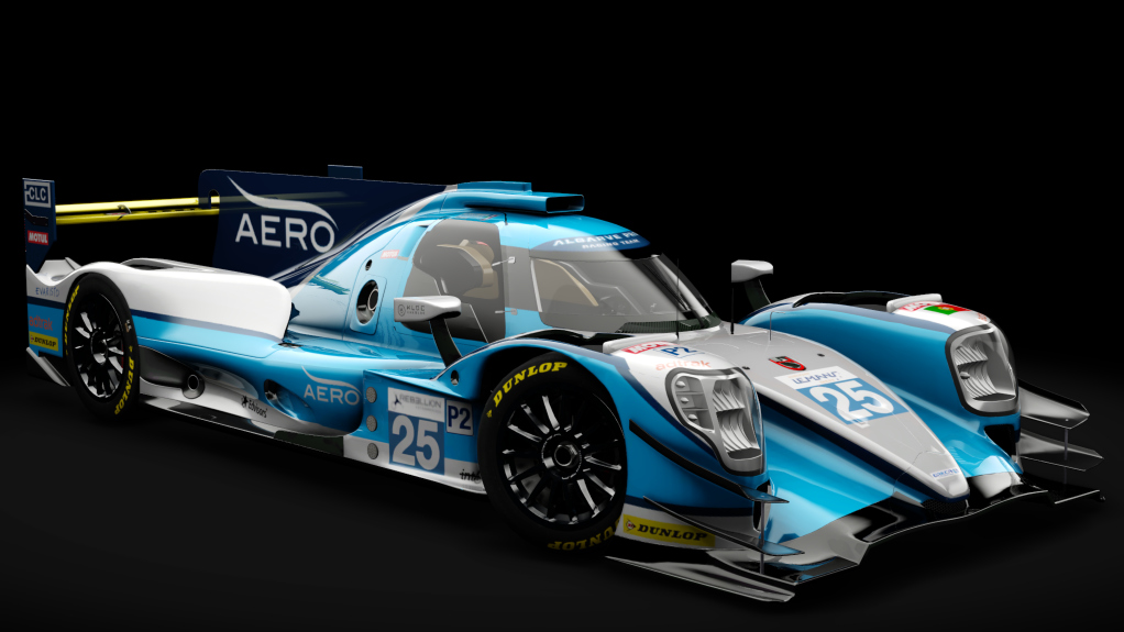 2016 Oreca 07 LMP2, skin 2019 #25 Algarve Pro Racing ELMS