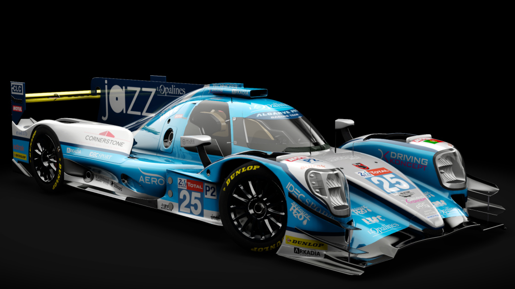 2016 Oreca 07 LMP2, skin 2019 #25 Algarve Pro Racing LM24