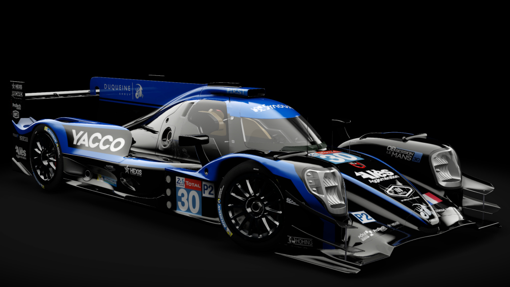 2016 Oreca 07 LMP2, skin 2019 #30 Duqueine Engineering LM24