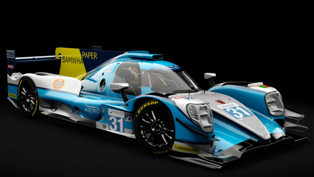 2016 Oreca 07 LMP2, skin 2019 #31 Algarve Pro Racing ELMS