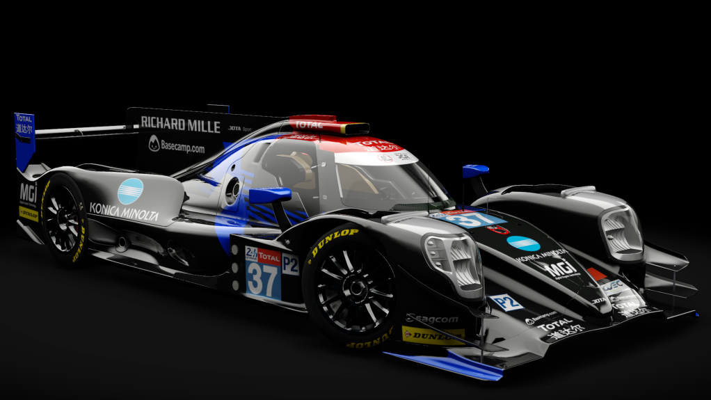 2016 Oreca 07 LMP2, skin 2019 #37 Jackie Chan DC Racing LM24