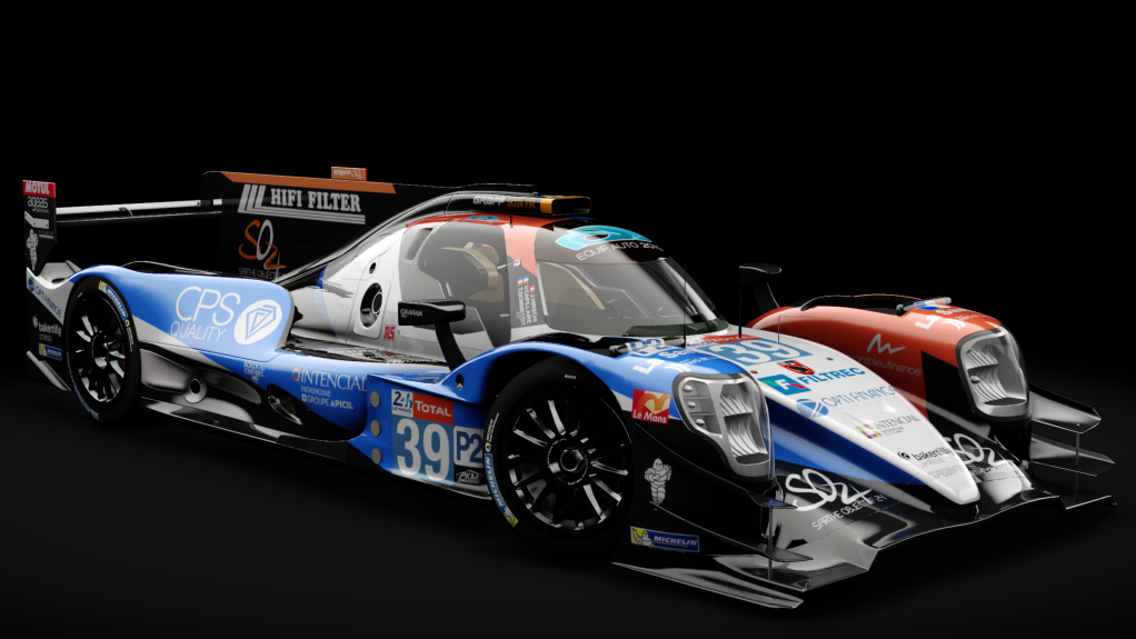 2016 Oreca 07 LMP2, skin 2019 #39 Graff Racing LM24