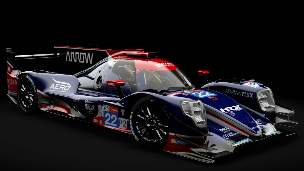 2016 Oreca 07 LMP2, skin 2020 #22 United Autosports LM24