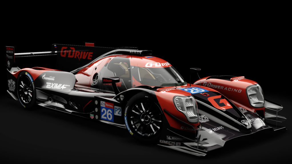 2016 Oreca 07 LMP2, skin 2020 #26 G-Drive Racing LM24