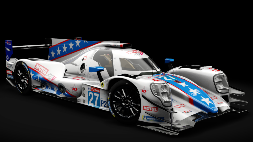 2016 Oreca 07 LMP2, skin 2020 #27 DragonSpeed USA LM24