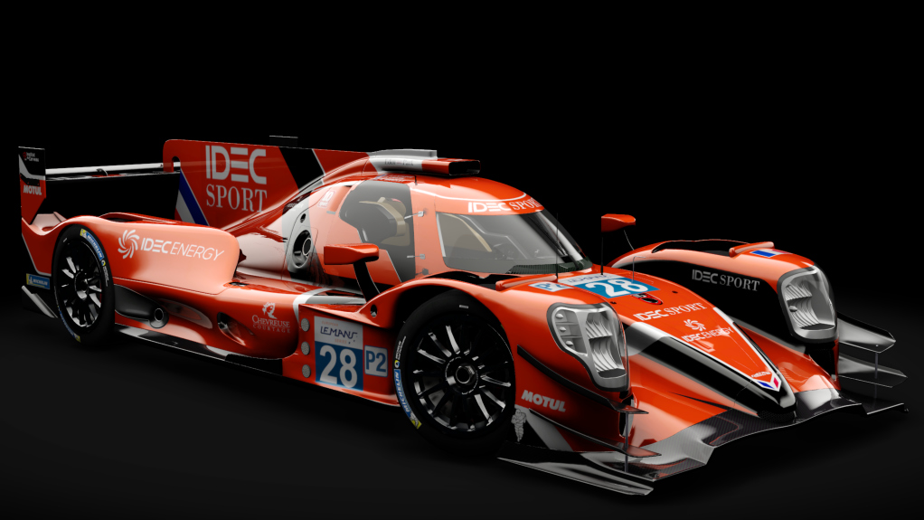 2016 Oreca 07 LMP2, skin 2020 #28 IDEC Sport ELMS