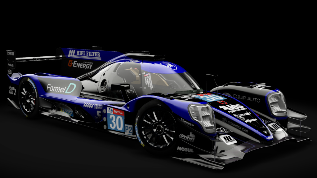 2016 Oreca 07 LMP2, skin 2020 #30 Duqueine Team LM24