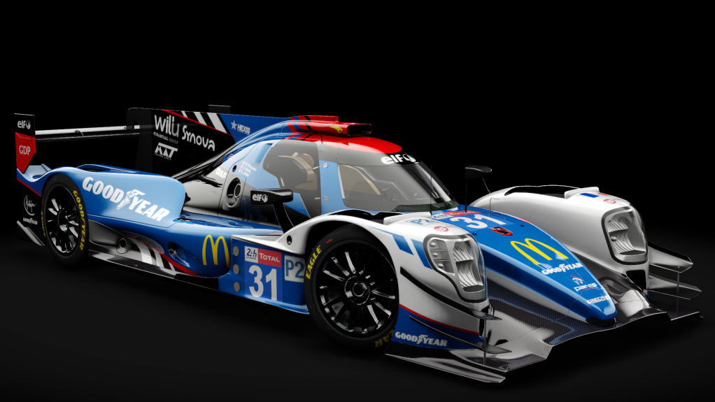 2016 Oreca 07 LMP2, skin 2020 #31 Panis Racing LM24