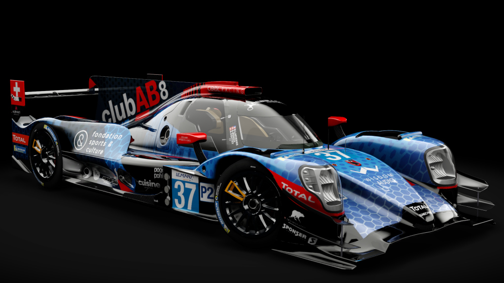 2016 Oreca 07 LMP2, skin 2020 #37 Cool Racing ELMS