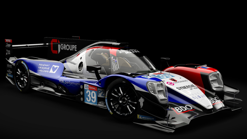 2016 Oreca 07 LMP2, skin 2020 #39 Graff Racing LM24