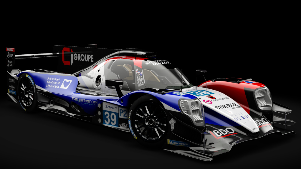 2016 Oreca 07 LMP2, skin 2020 #39 Graff Racing Racing ELMS