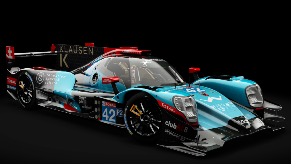 2016 Oreca 07 LMP2, skin 2020 #42 Cool Racing LM24