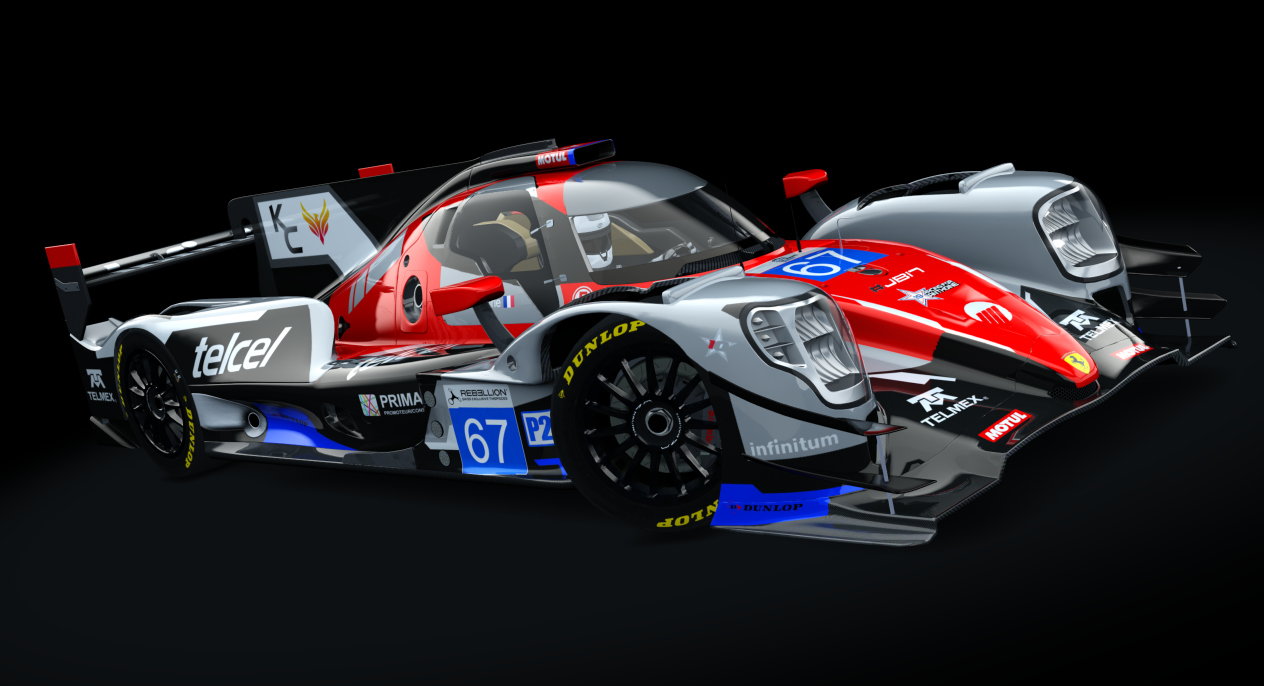 2016 Oreca 07 LMP2, skin Krieger Phoenix Racing Team #67