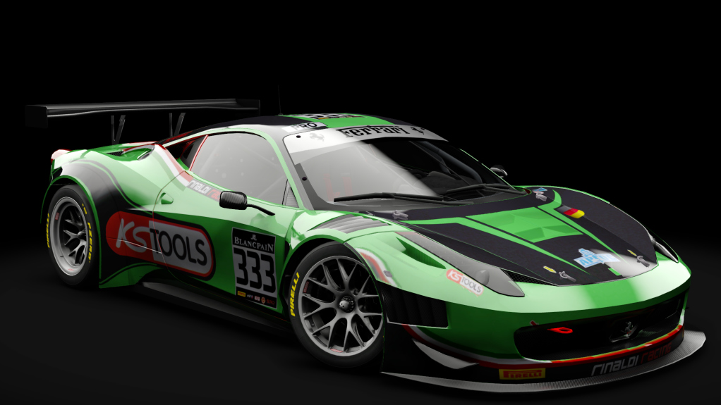 2011 Ferrari 458 Italia GT3, skin #333 Rinaldi Racing 2