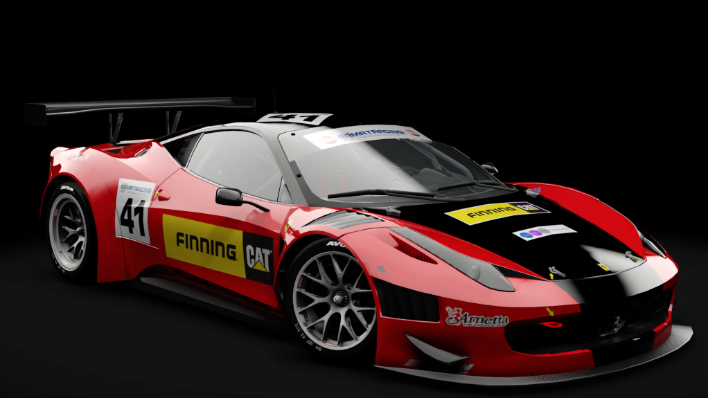 2011 Ferrari 458 Italia GT3, skin #41 Vita4one team Italy