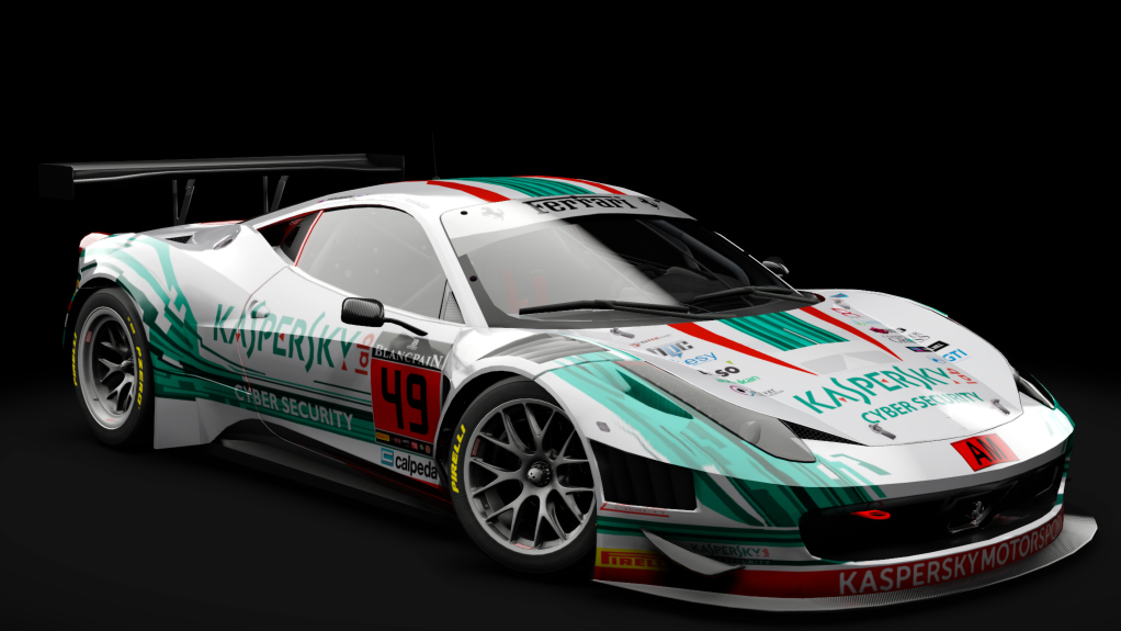 2011 Ferrari 458 Italia GT3, skin #49 AF Corse 2016