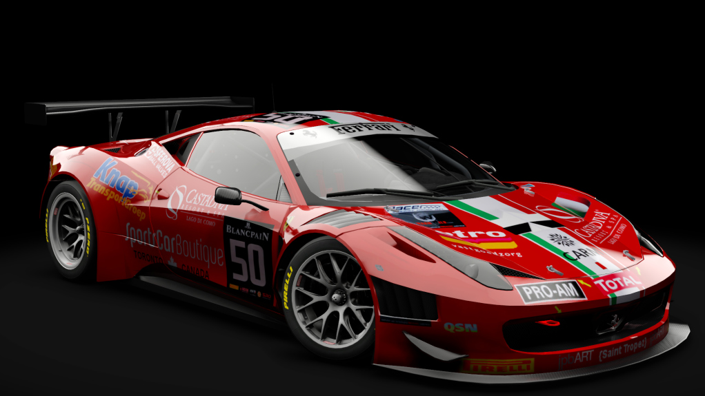 2011 Ferrari 458 Italia GT3, skin #50 AF Corse 2014