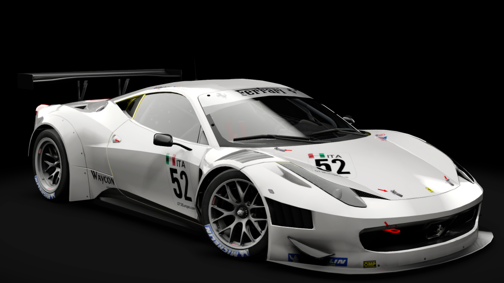 2011 Ferrari 458 Italia GT3, skin #52 Ombra Racing