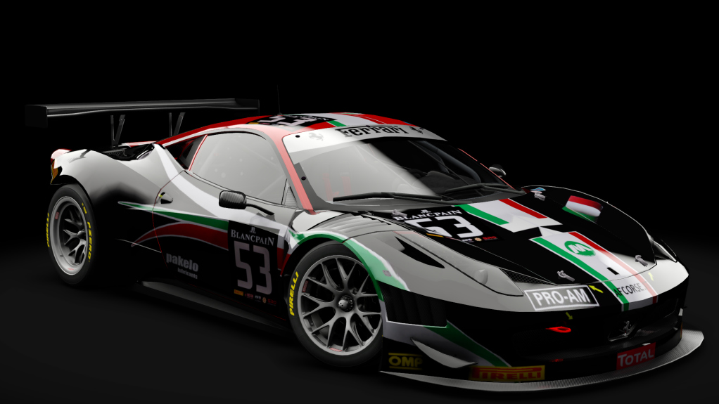 2011 Ferrari 458 Italia GT3, skin #53 AF Corse 2014