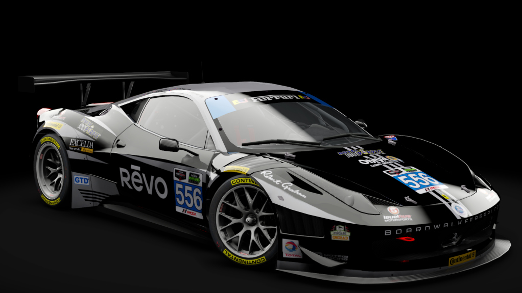 2011 Ferrari 458 Italia GT3, skin #556 Level5 Motorsports