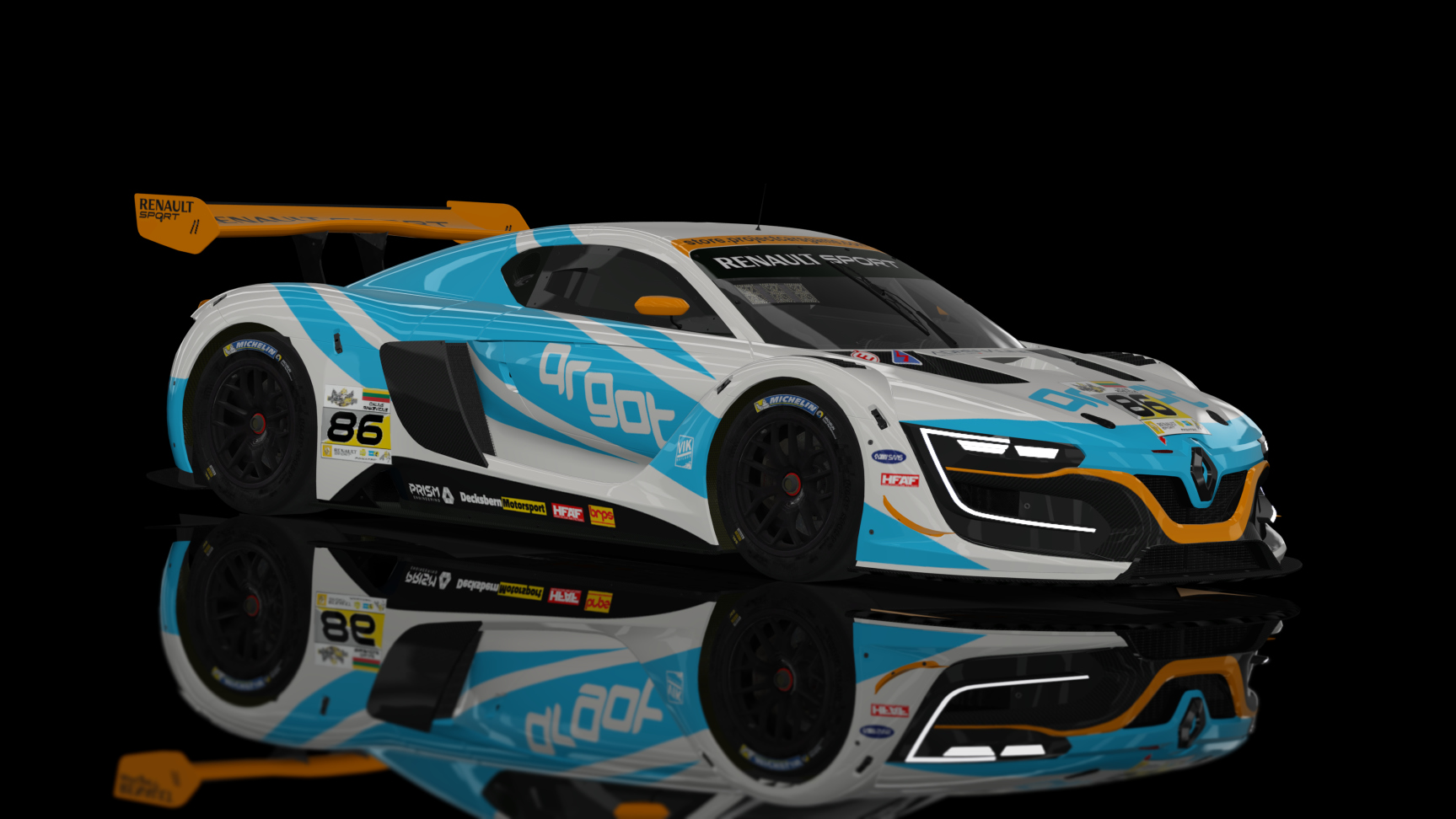 ACF Cup - RS01C - Renault RS01 2016, skin #86 Rinkevicius