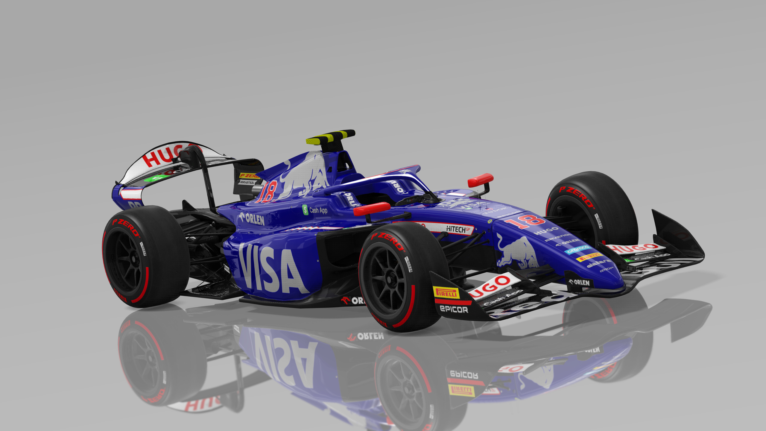 ACFL F2 2024, skin 18_HitechGP_Liam_Lawson