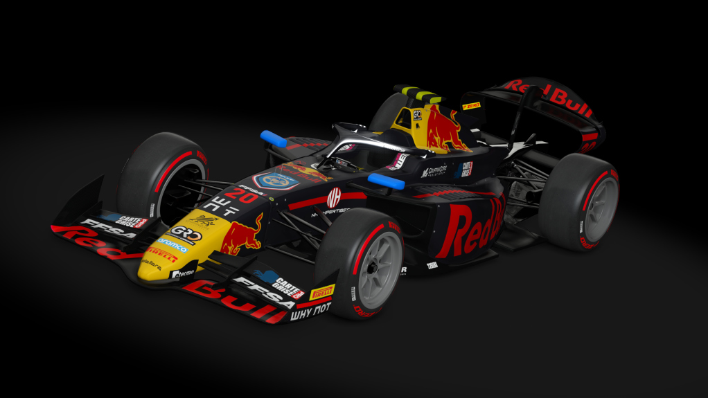 ACFL F2 2024, skin 20_Campos_Racing_Isack_Hadjar