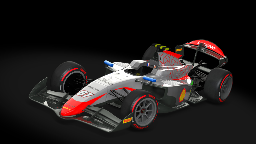 ACFL F2 2024, skin Krieger Racing Team GallameX