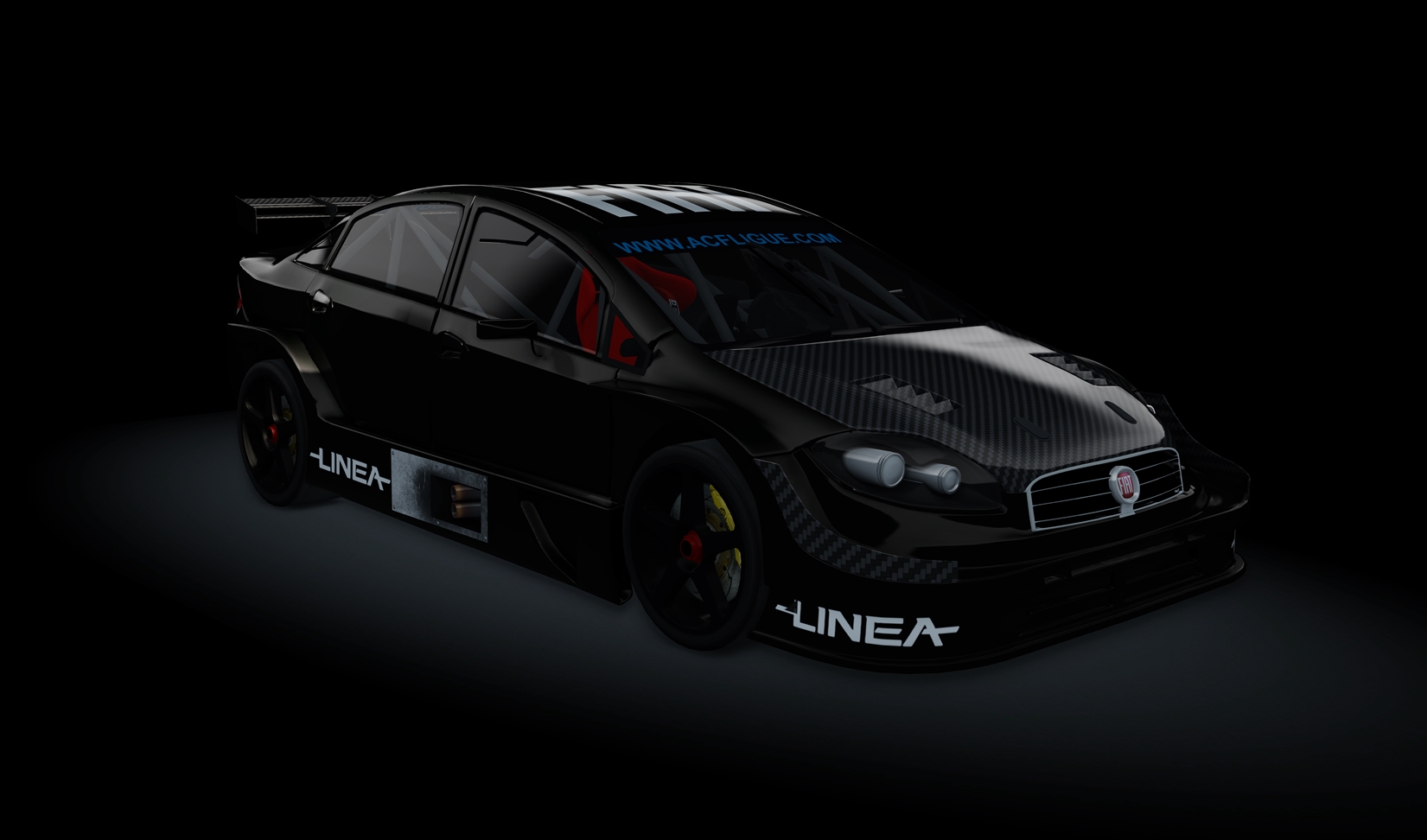 acfl_stcar2017_fiat_linea, skin black_carbon_version