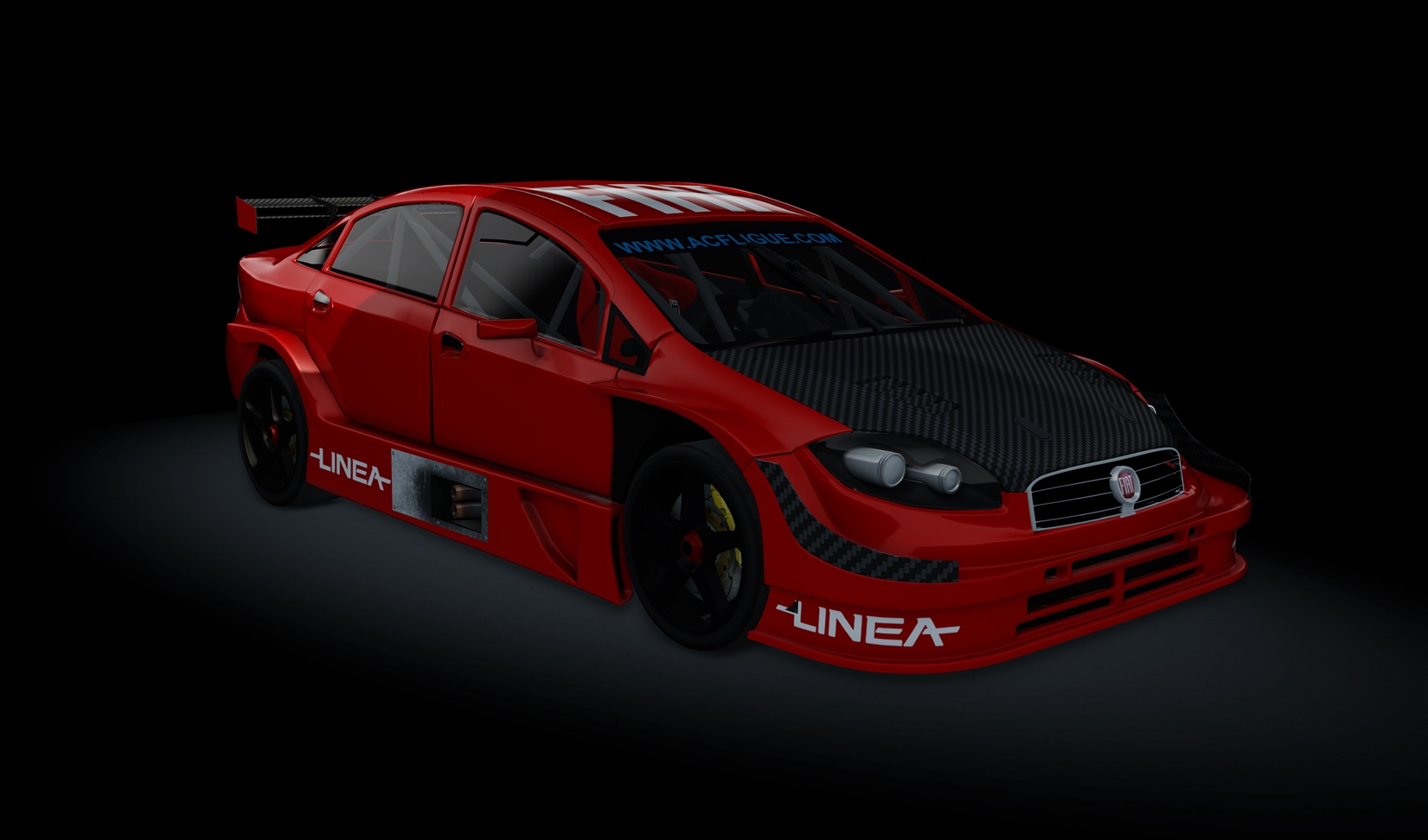 acfl_stcar2017_fiat_linea, skin red_version