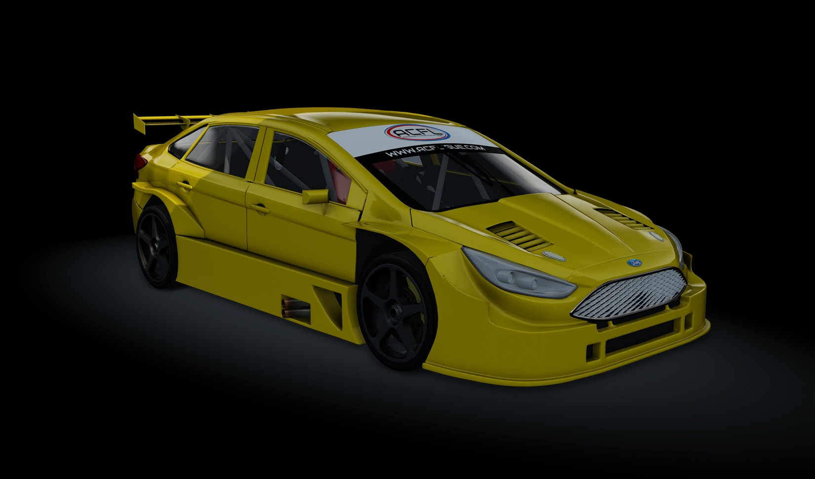 acfl_stcar2017_ford_focus, skin version_yellow