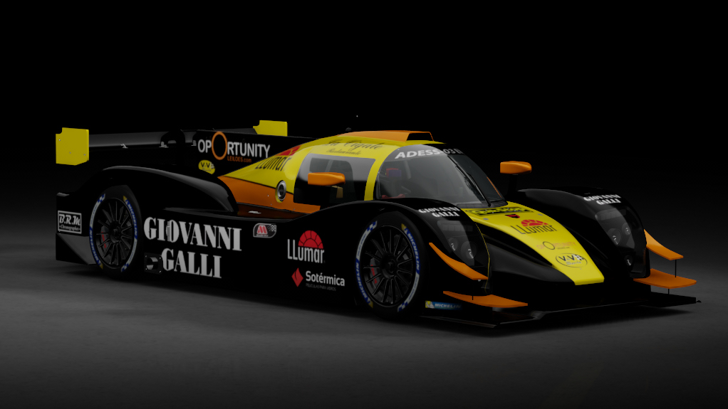 LMP-3 Adess 03 EVO, skin Araujo Competições