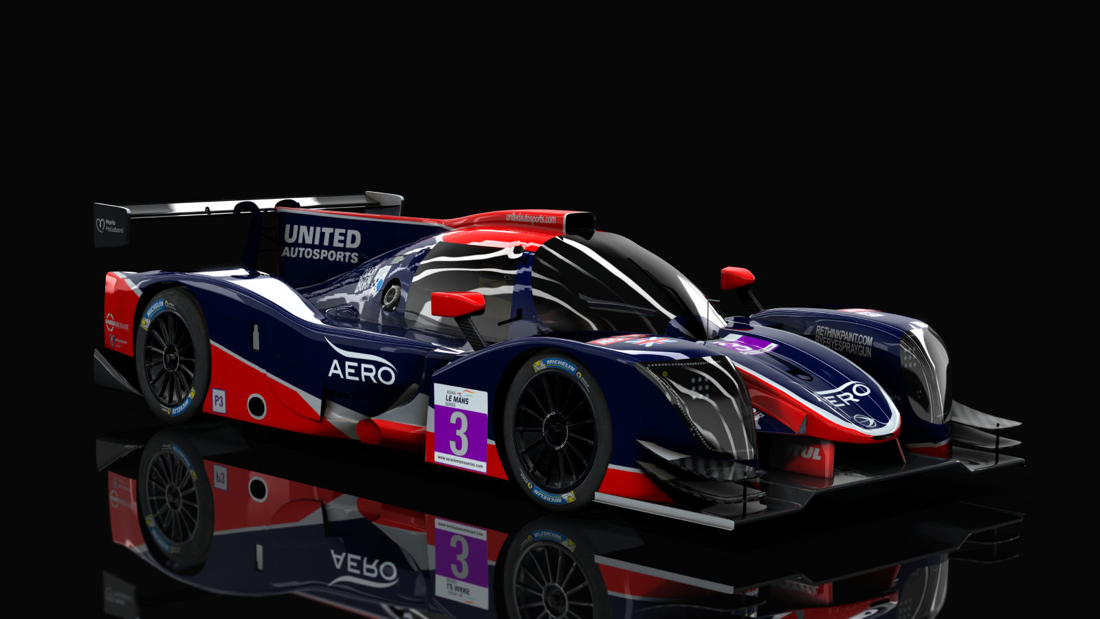 LMP-3 Ligier JSP320 Nissan, skin 2021_ALMS_03_United_Autosports