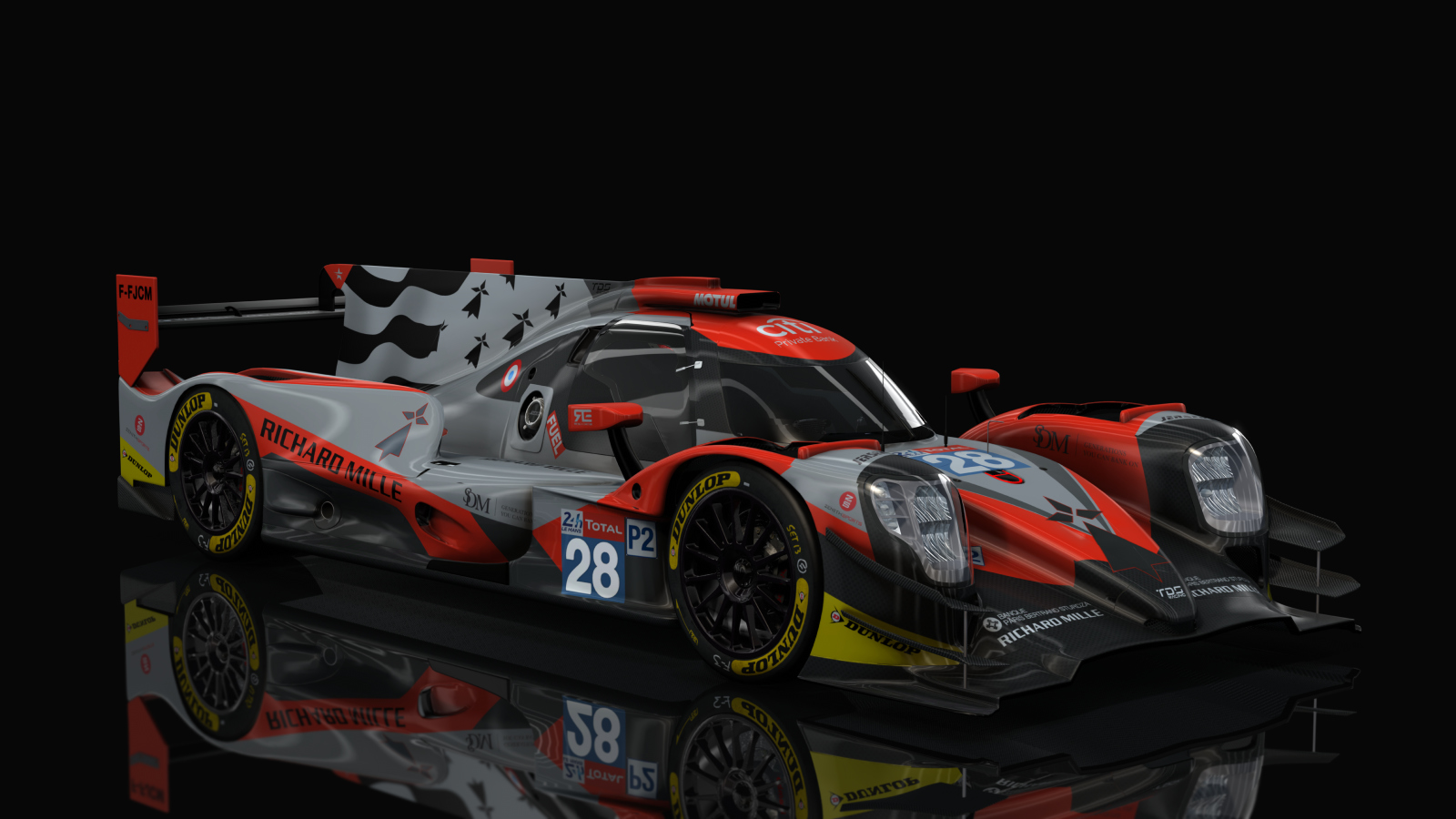 LMP-2 Oreca 07 Gibson Lmp2, skin 2019_28_TDS_LM