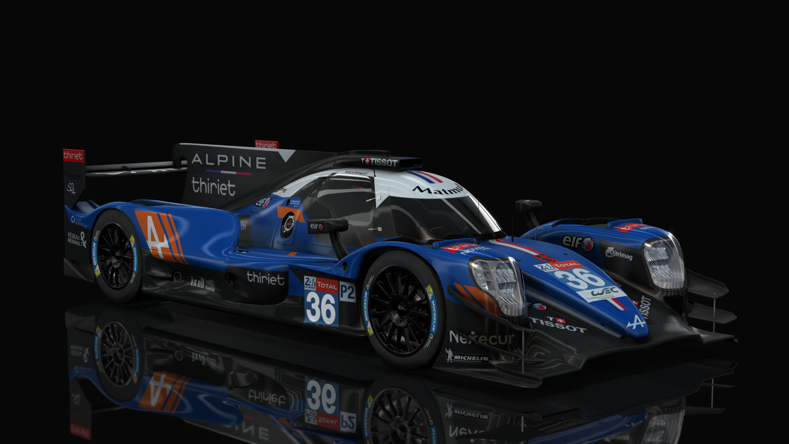 LMP-2 Oreca 07 Gibson Lmp2, skin 2019_36_ALPINE_LM