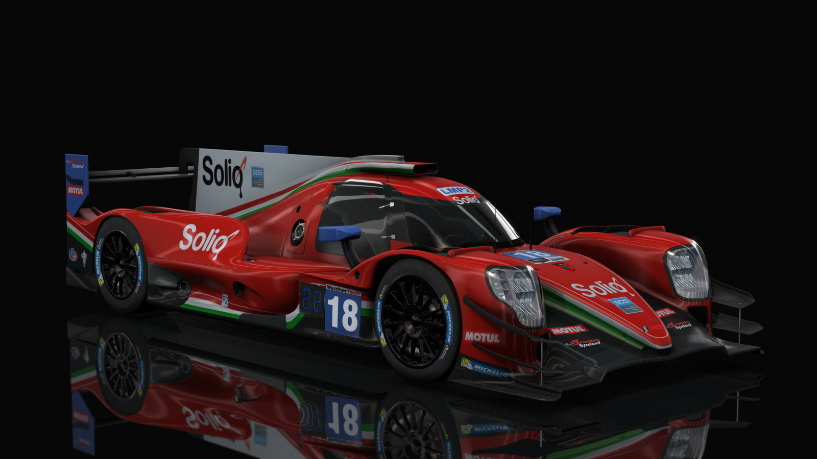 LMP-2 Oreca 07 Gibson Lmp2, skin 2019_IMSA_18