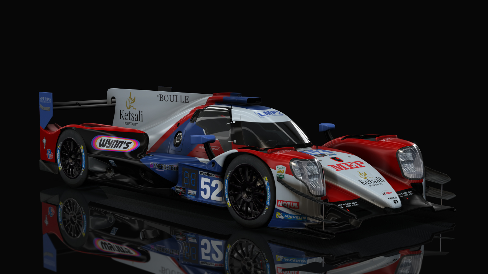 LMP-2 Oreca 07 Gibson Lmp2, skin 2020_IMSA_52