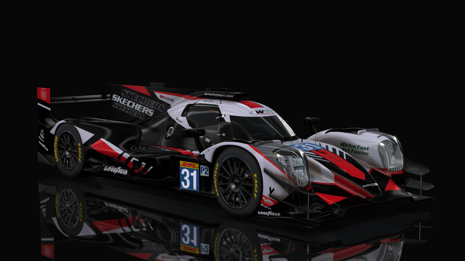 LMP-2 Oreca 07 Gibson Lmp2, skin 2021_Team_WRT_31_WEC