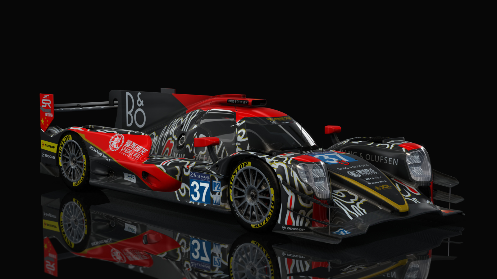 LMP-2 Oreca 07 Gibson Lmp2, skin 37_JackieChan_DC_LM17