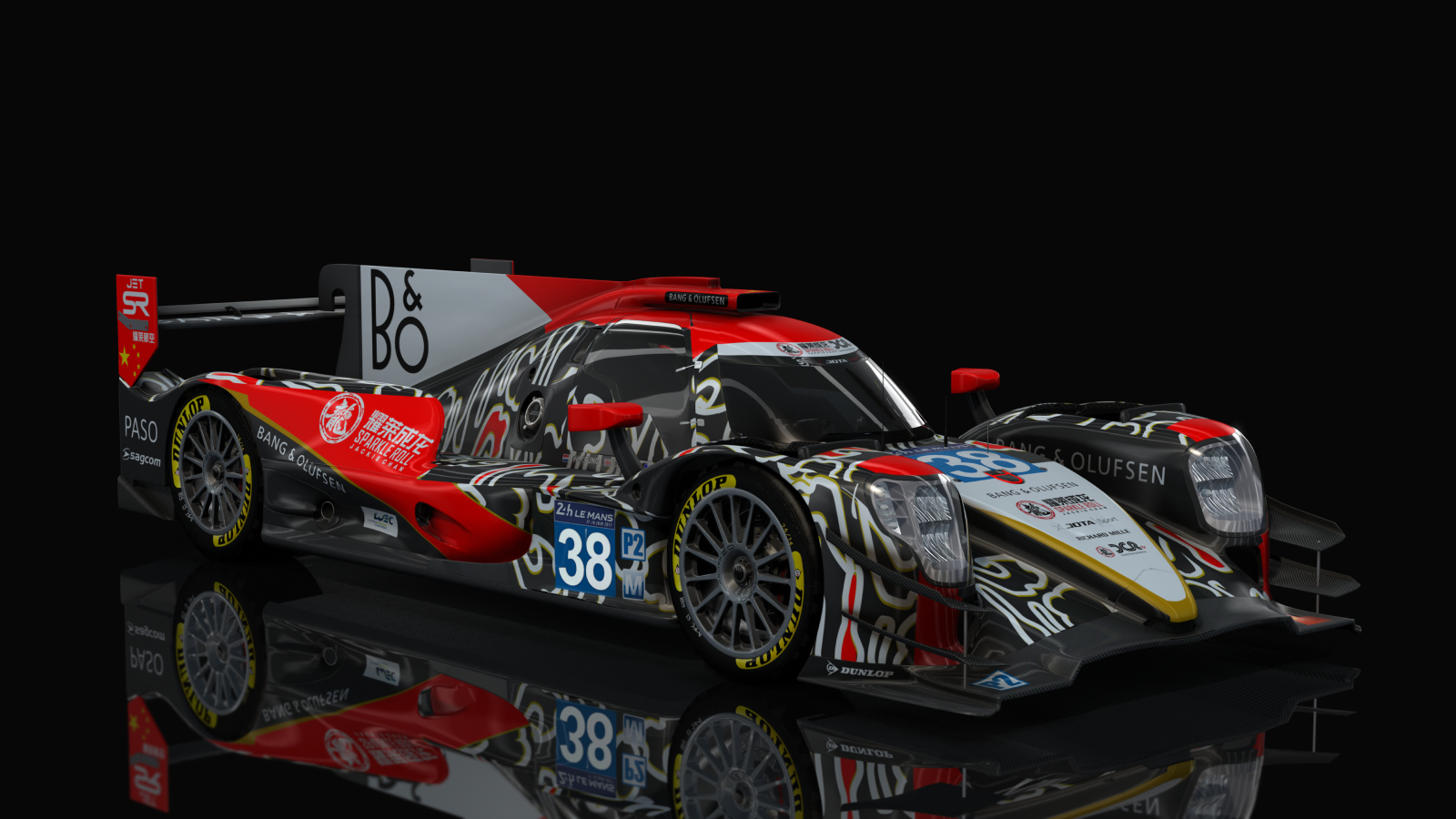 LMP-2 Oreca 07 Gibson Lmp2, skin 38_JackieChan_DC_LM17